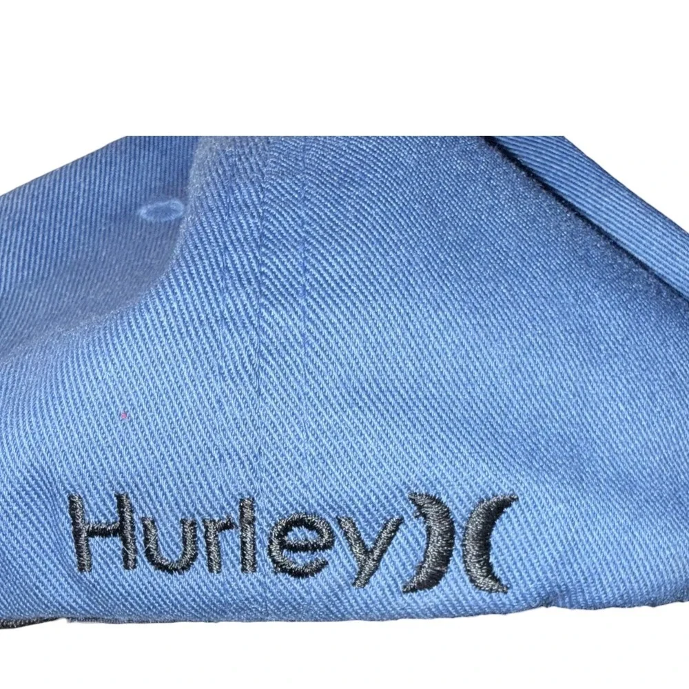 Hurley Men's Blue Baseball Cap Flexfit‎ L/XL Stretch Fit NWT